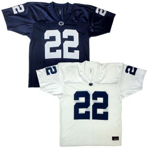 navy and white #22 jerseys image